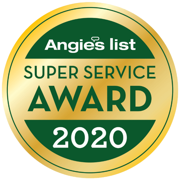 Angie's List Super Service Award 2020 logo