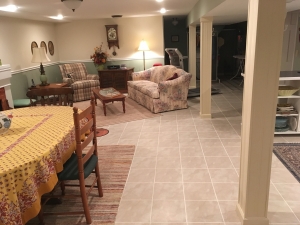 Basement remodel