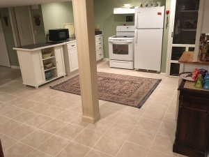 Basement remodel