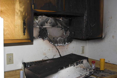 Water Damage Restoration - Macomb County MI - MJM Property Restoration - fire1